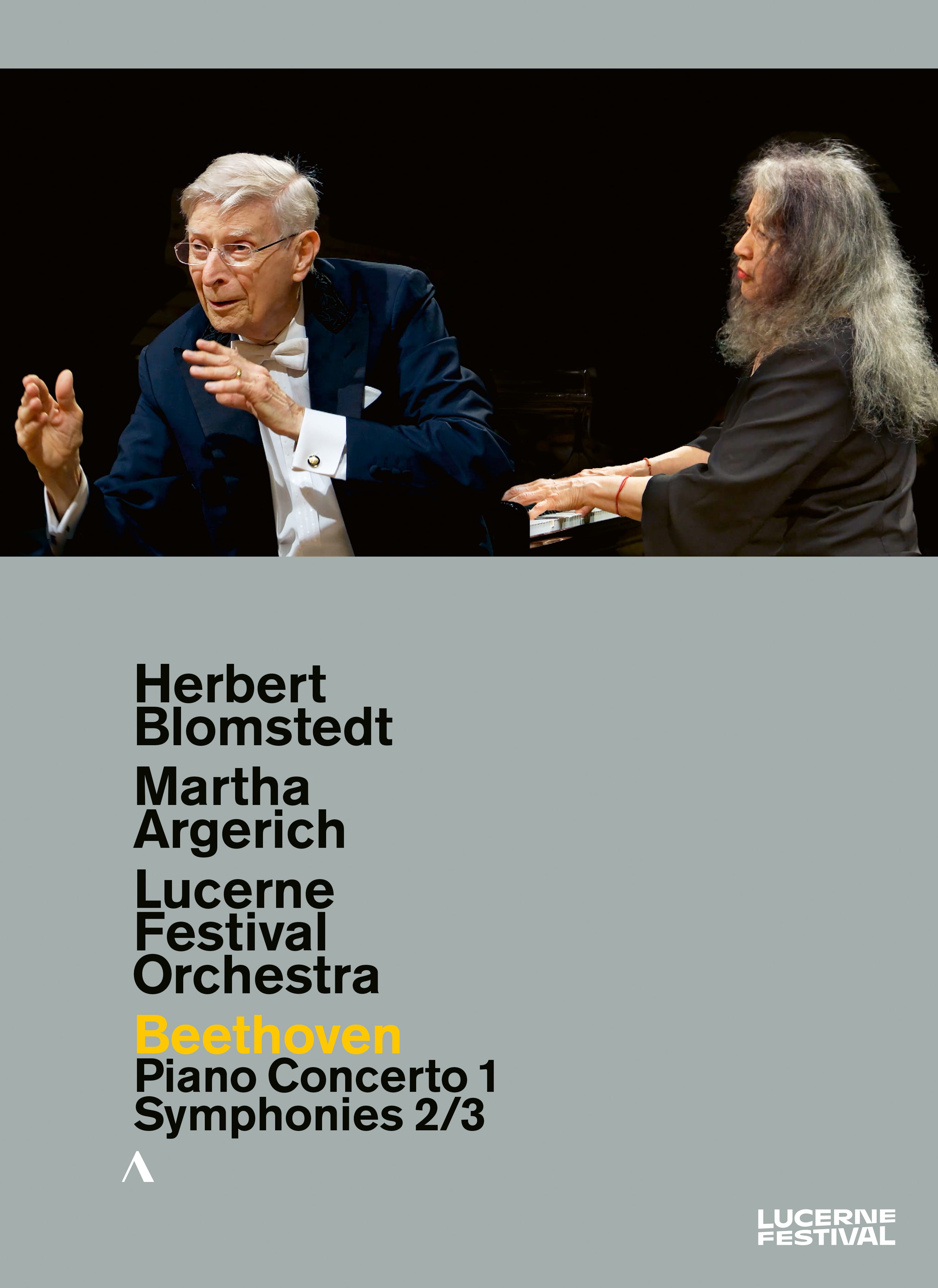 Beethoven: Piano Concerto No. 1 / Symphonies Nos. 2 & 3 - Front Cover