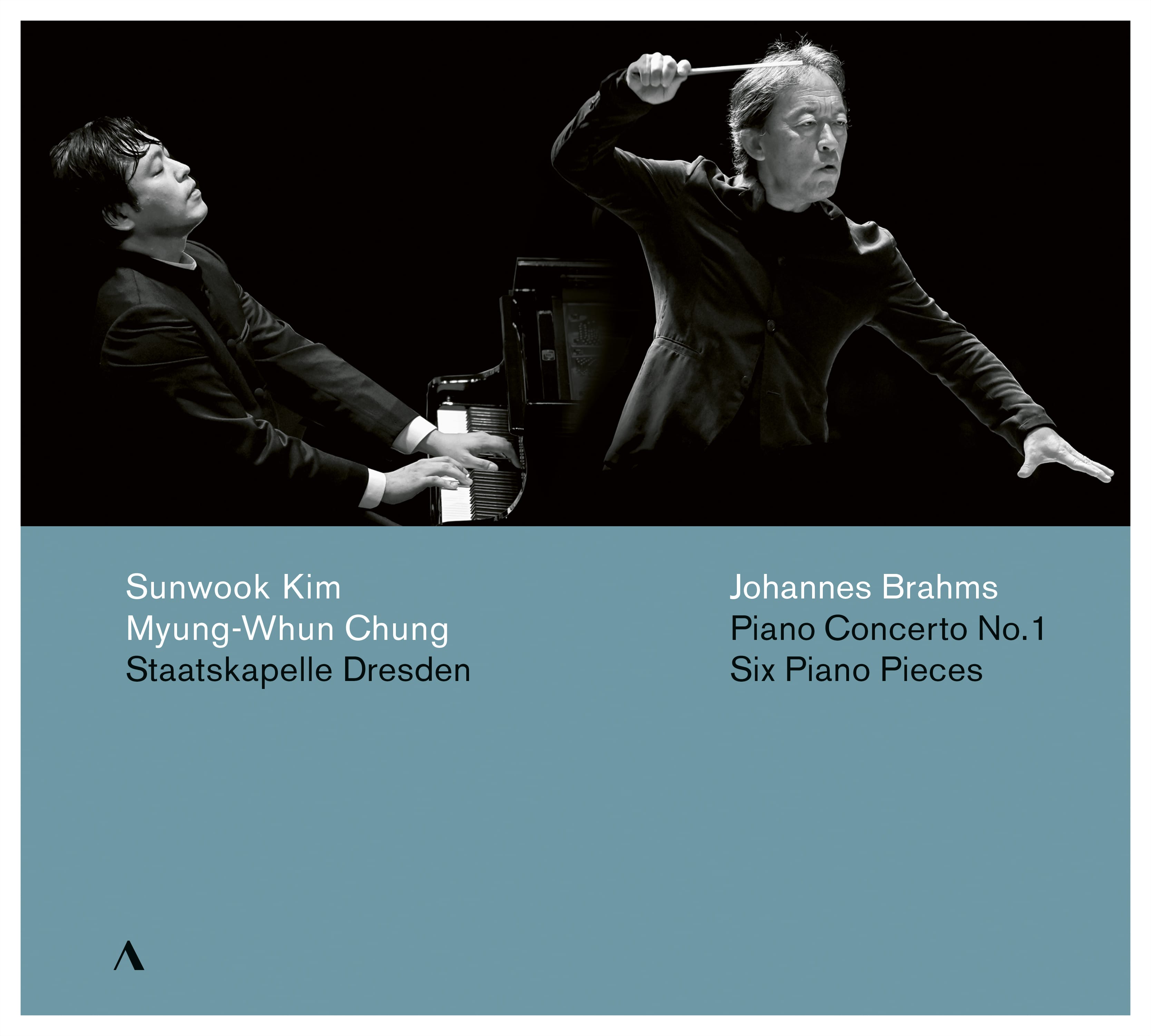 Brahms: Piano Concerto No. 1 & Six Piano Pieces - Front Cover