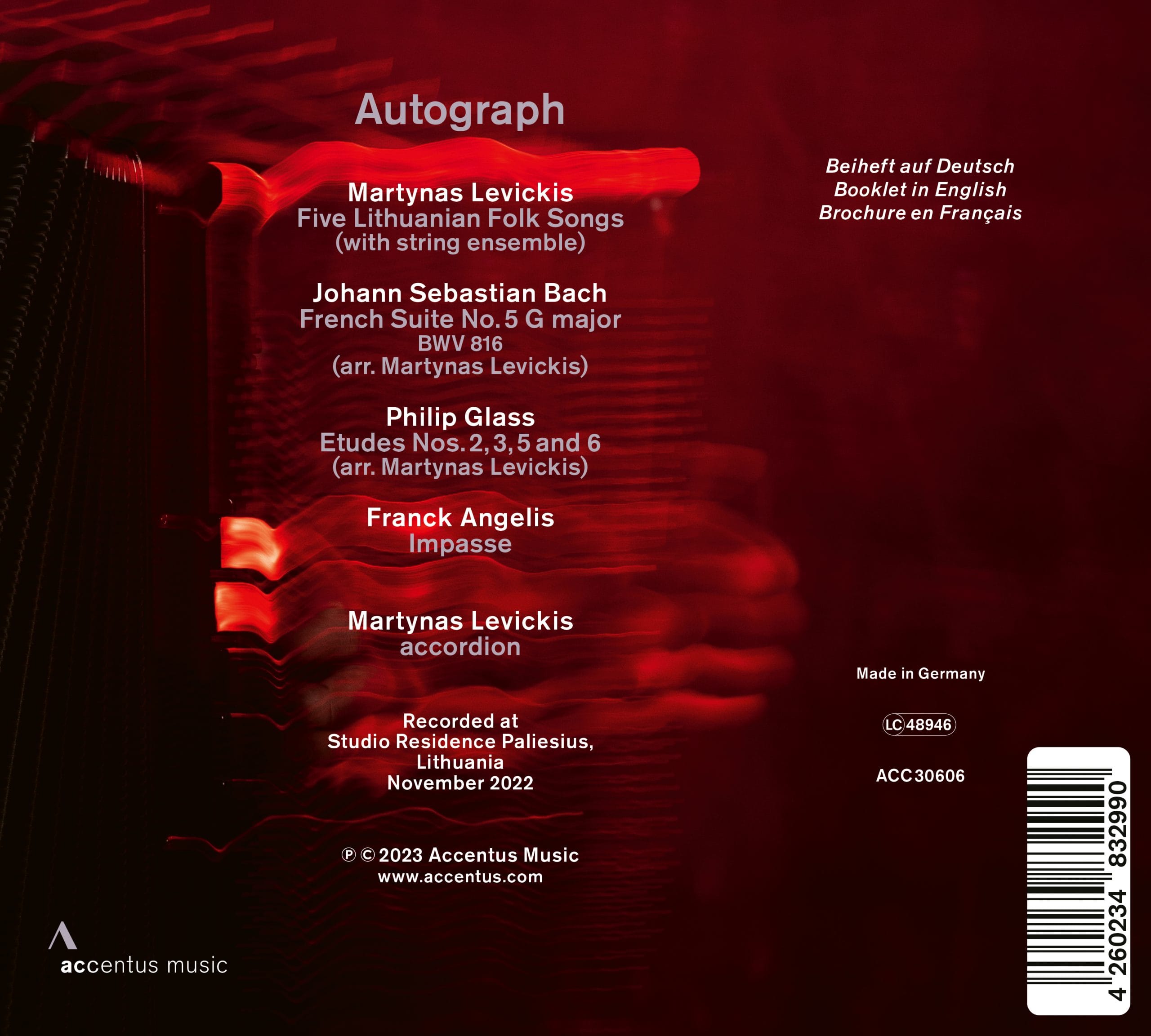 Autograph
Martynas Levickis - Back Cover
