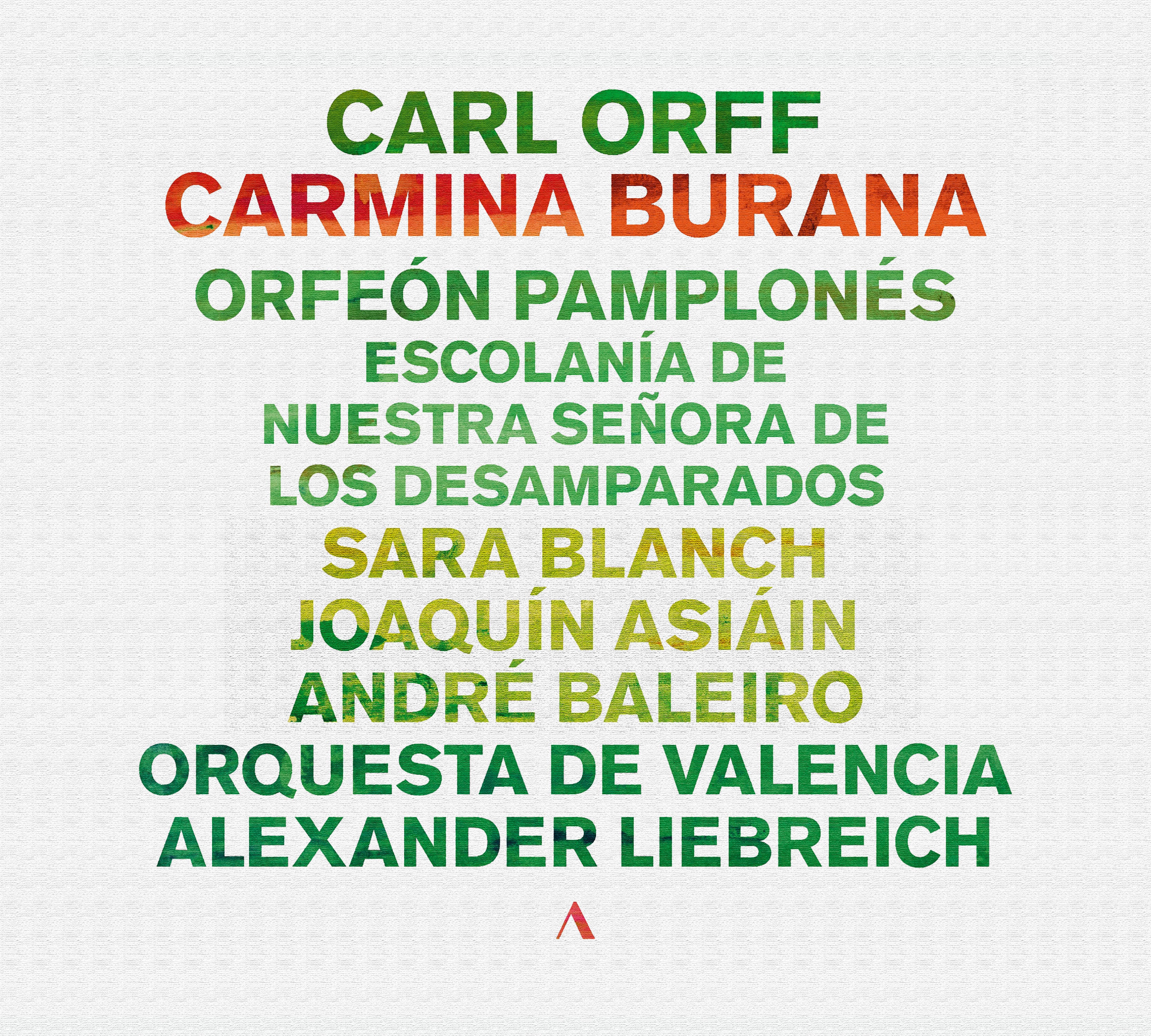 Carl Orff: Carmina Burana - Front Cover